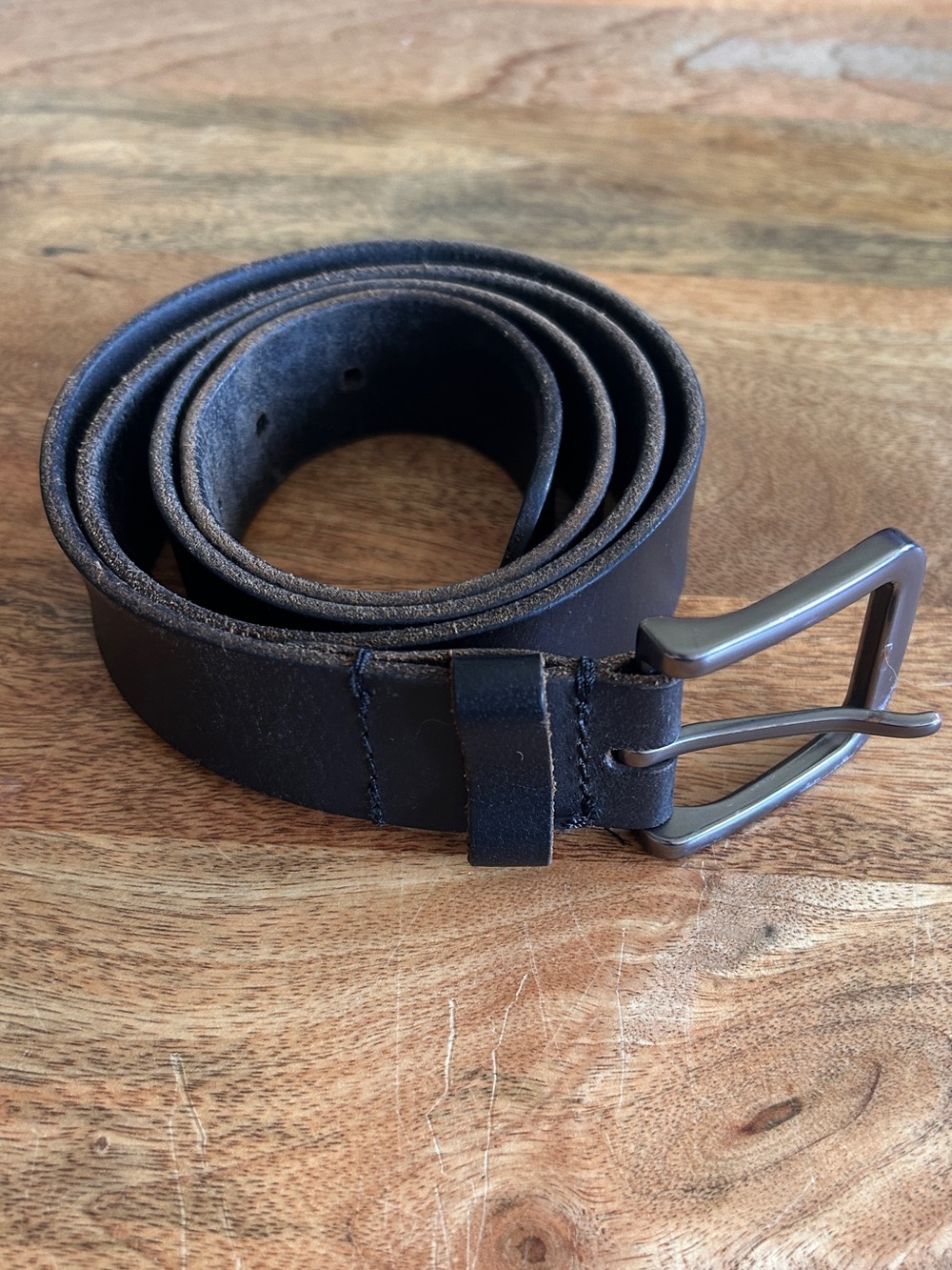 Timberland brown leather belt- 38